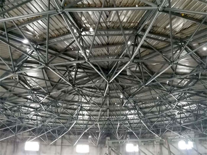 即墨洗煤厂蓄水池网架